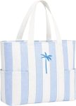 Beach Bags for Women Large Waterproof Beach Tote Bag Zipper Beach Bags Waterproof Sandproof