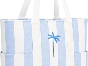 Beach Bags for Women Large Waterproof Beach Tote Bag Zipper Beach Bags Waterproof Sandproof