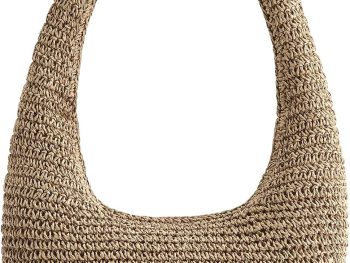 Straw Beach Bag for Women, Summer Tote Bag for Vacation,  Shoulder Bag for Beach Wedding Travel