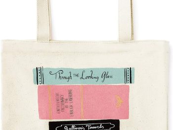Canvas Tote Bag with Interior Pocket